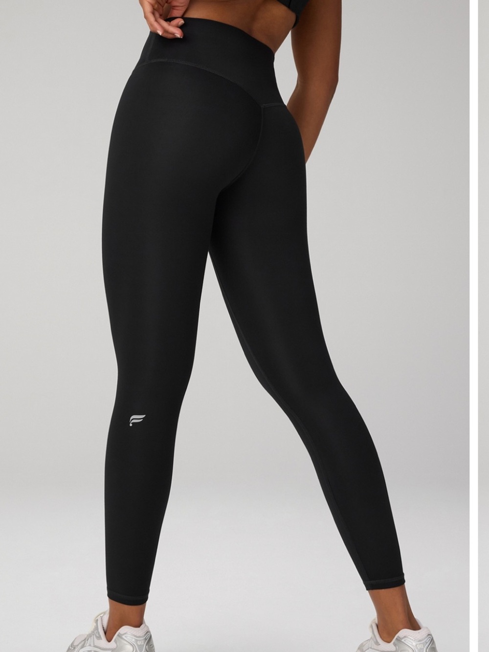 Fabletics Black High-Rise Pure Luxe Leggings